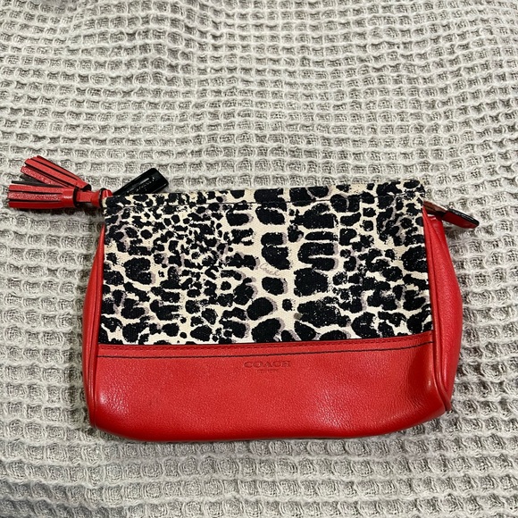 Coach Animal Print zipper pouch - Picture 1 of 3